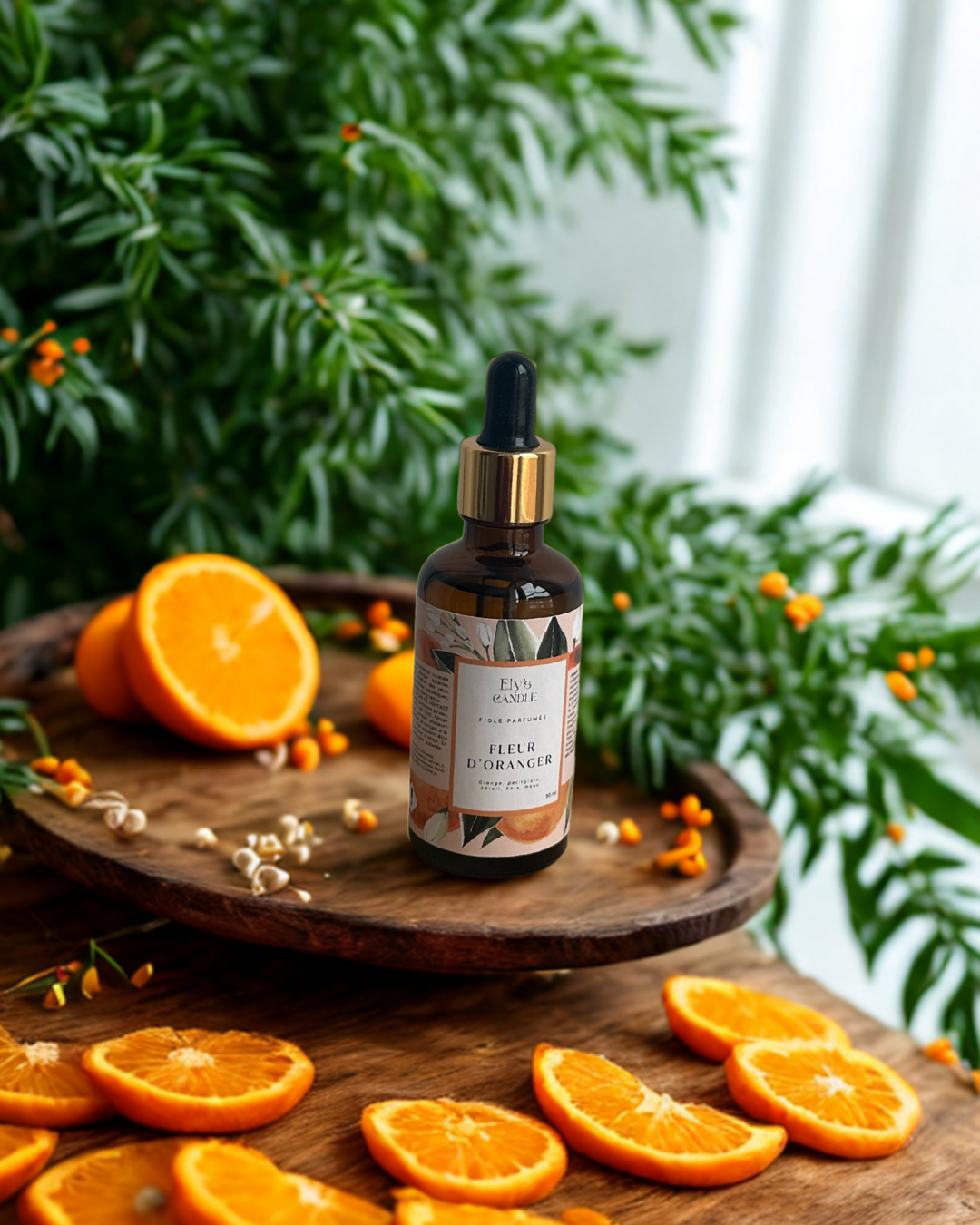 Fiole parfumée - Fleur d'oranger