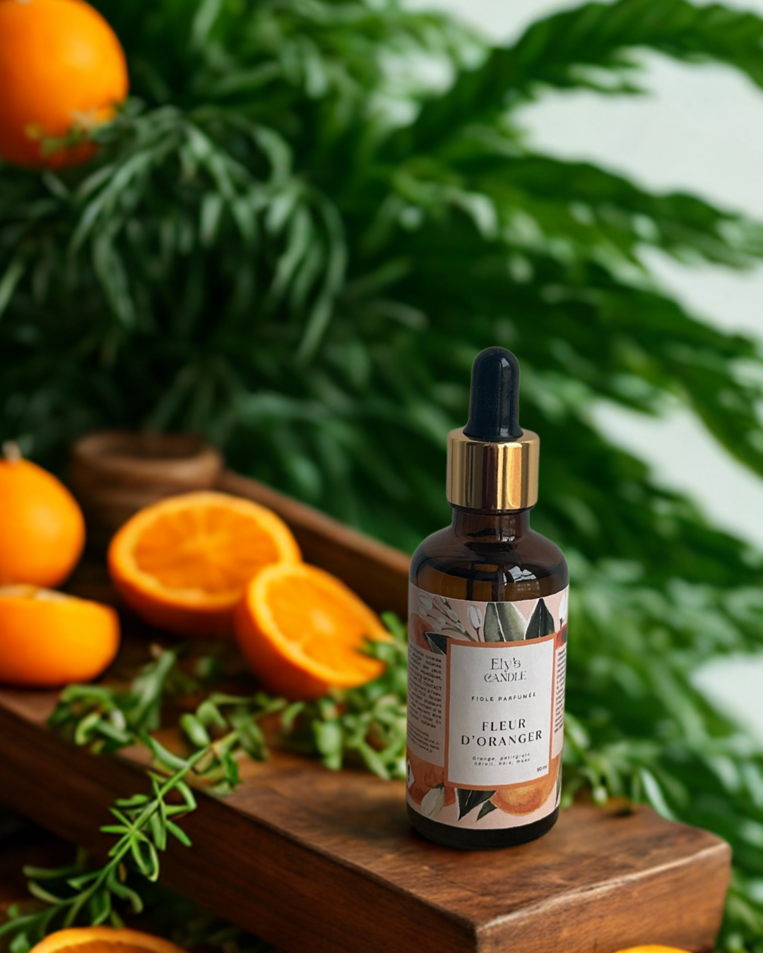Fiole parfumée - Fleur d'oranger