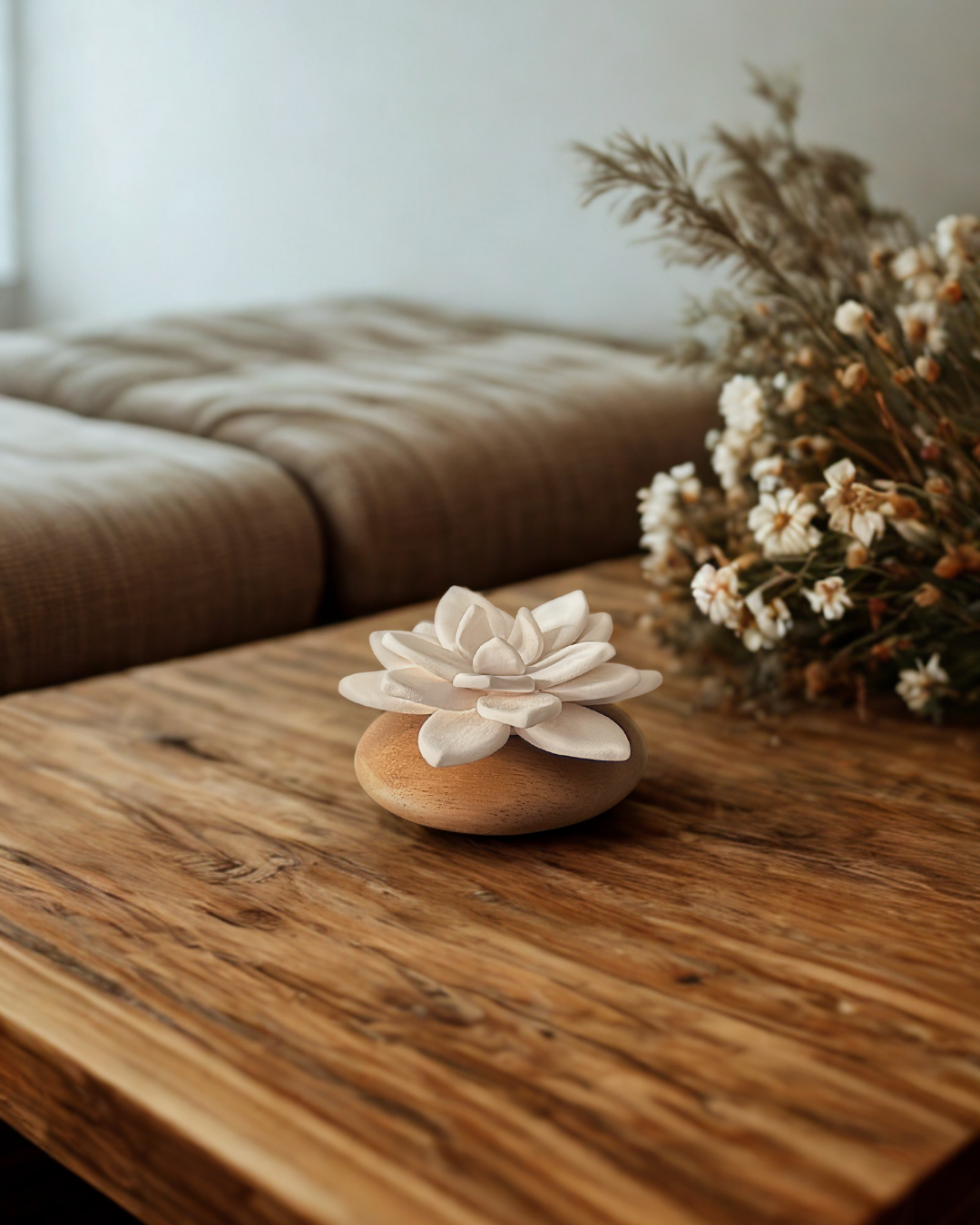 Diffuseur lotus blanc