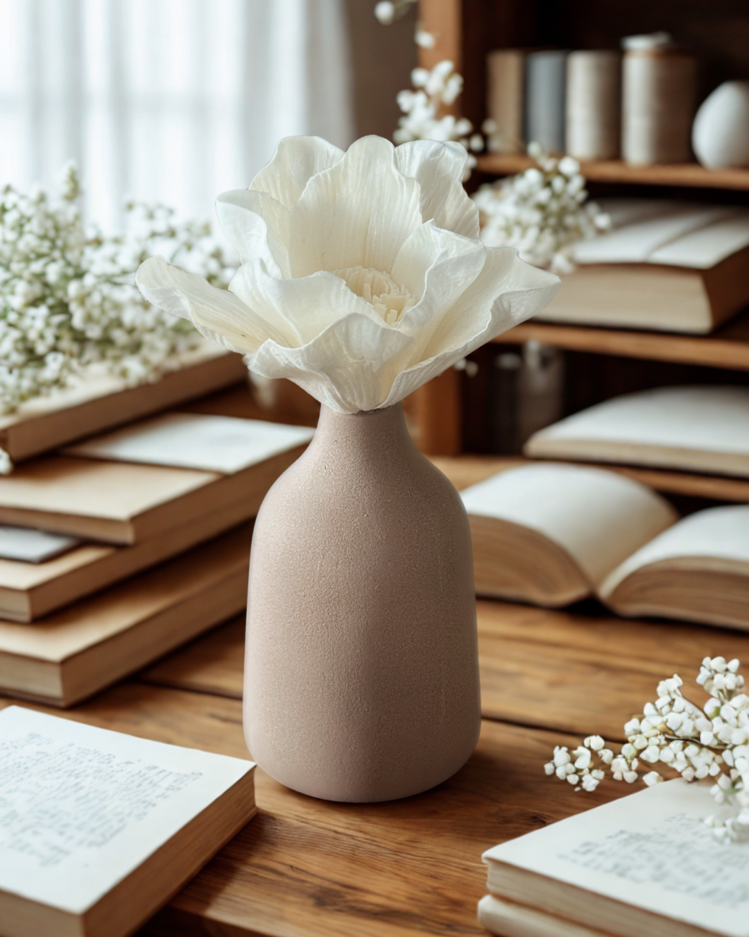 Diffuseur vase marron