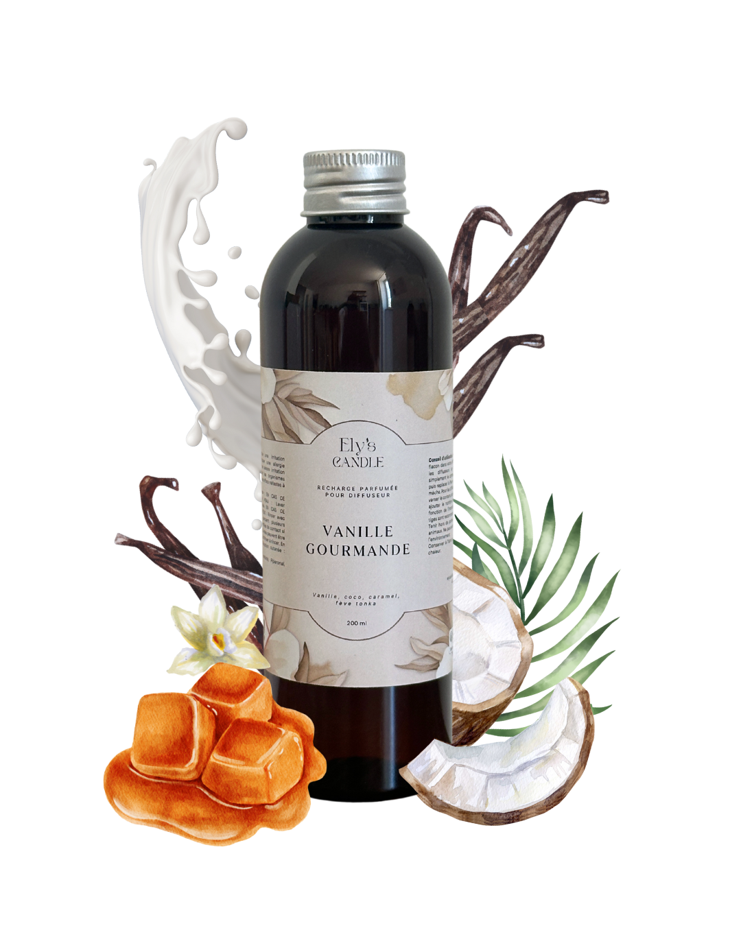 Recharge vanille gourmande pour diffuseur