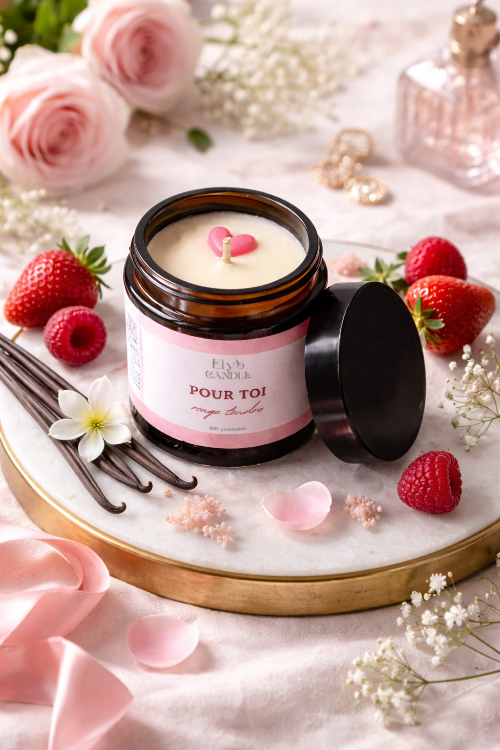 Bougie parfumée "Pour toi"