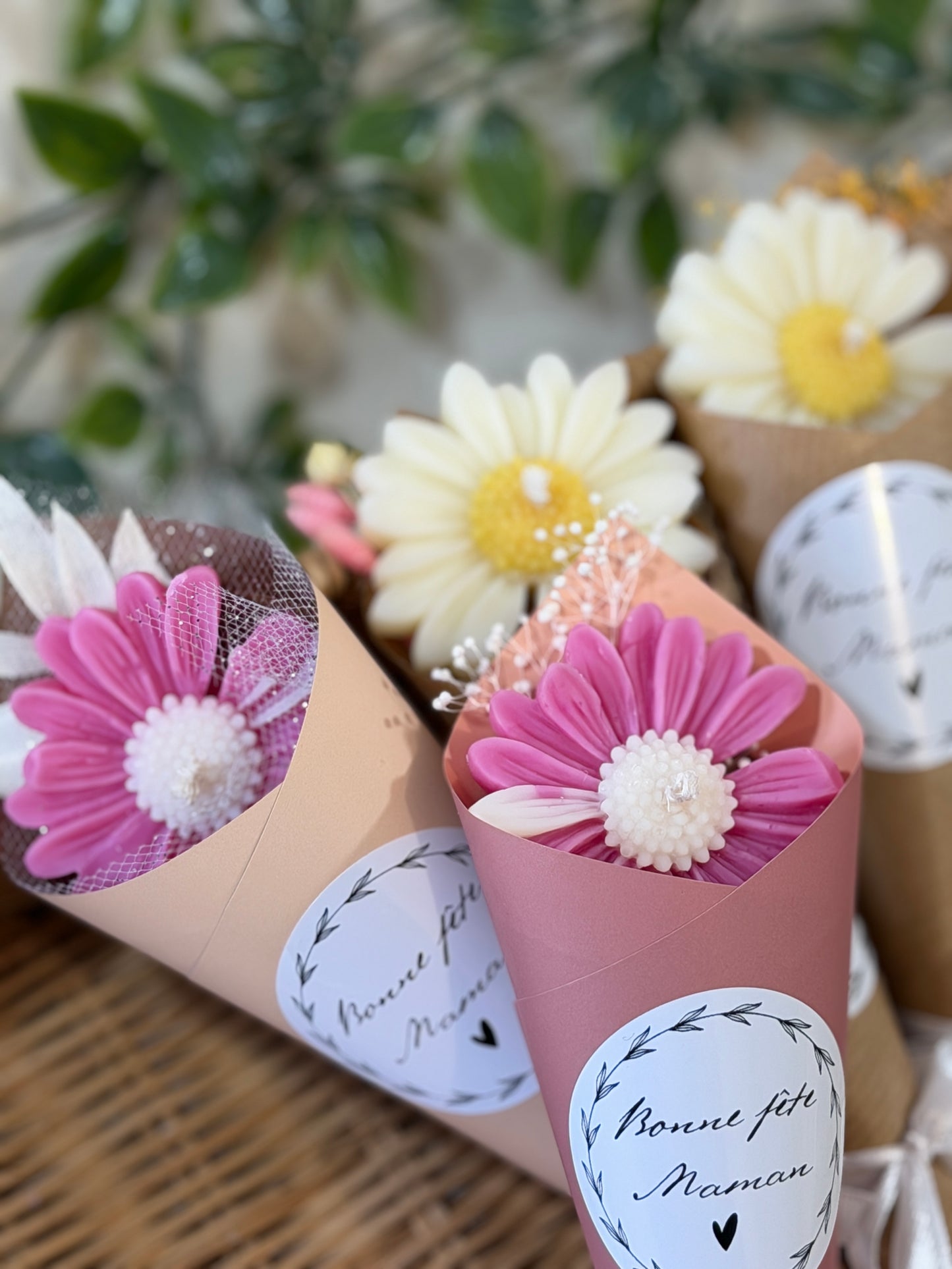 Fleur parfumée à message