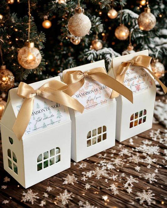 Ma maison de noël fondants (Parfum au choix)