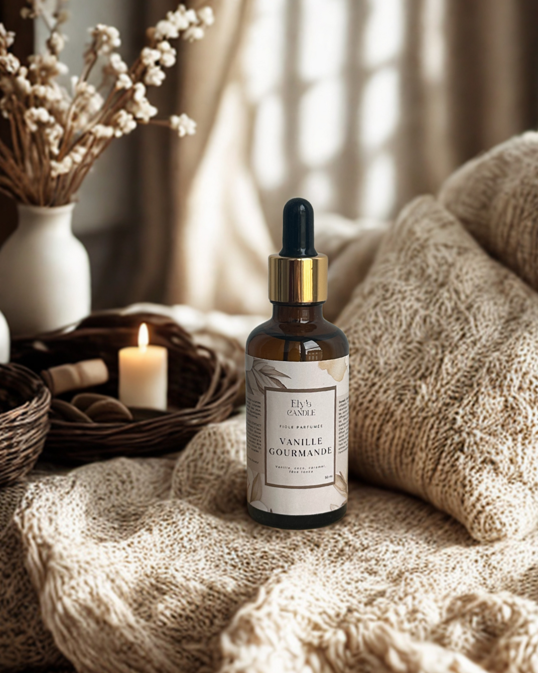 Fiole parfumée - Vanille gourmande