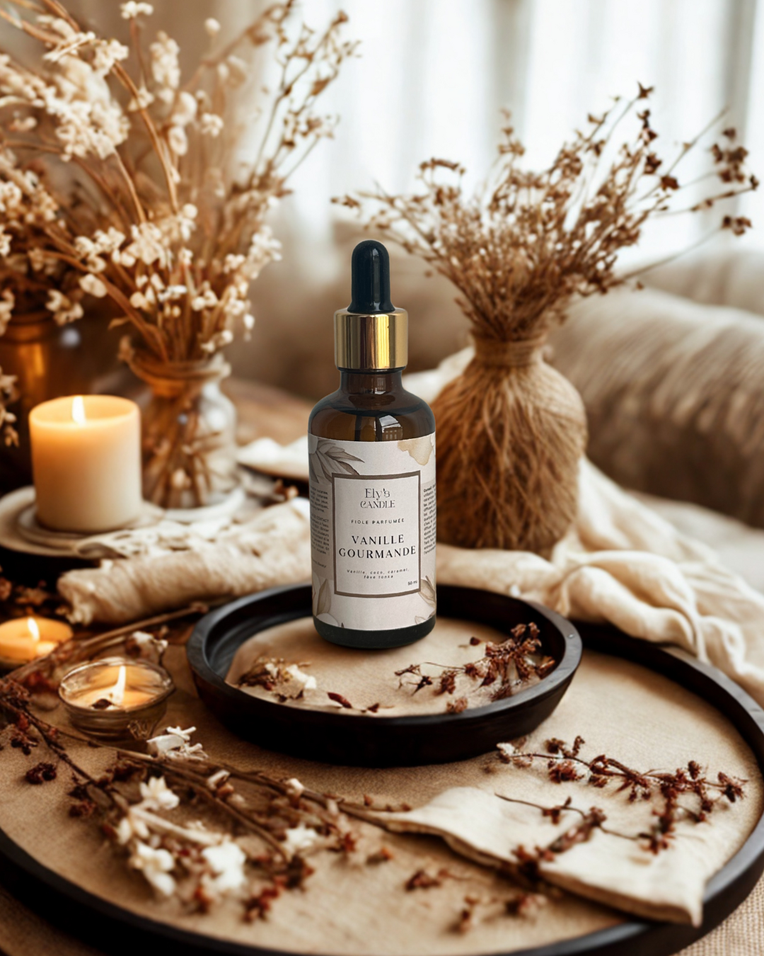 Fiole parfumée - Vanille gourmande
