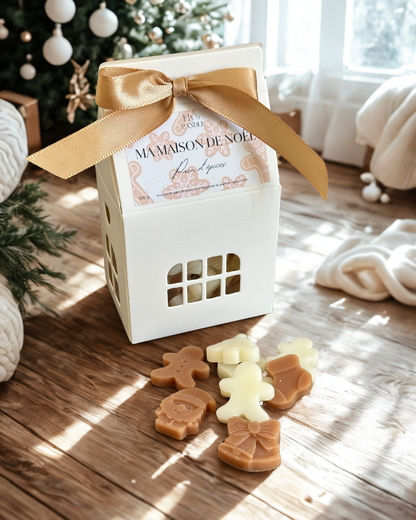 Coffret fondants "ma maison de noël"