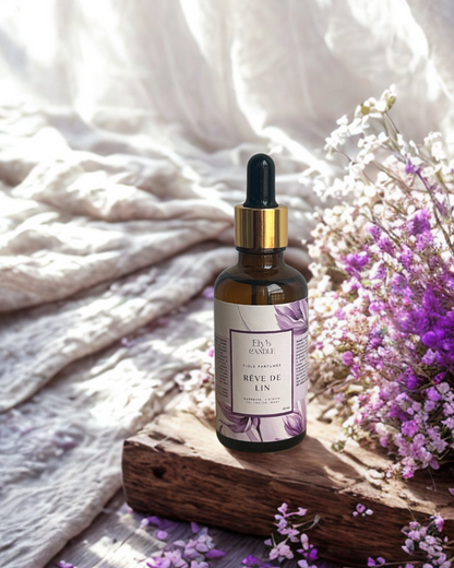 Fiole parfumée - Rêve de lin