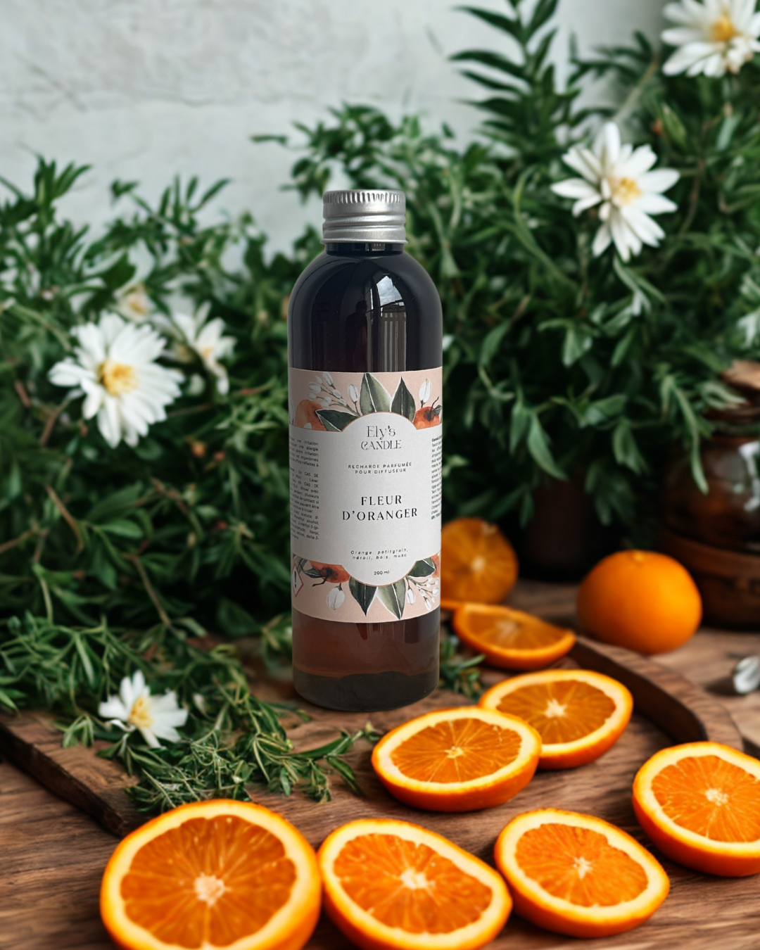 Recharge fleur d'oranger pour diffuseur