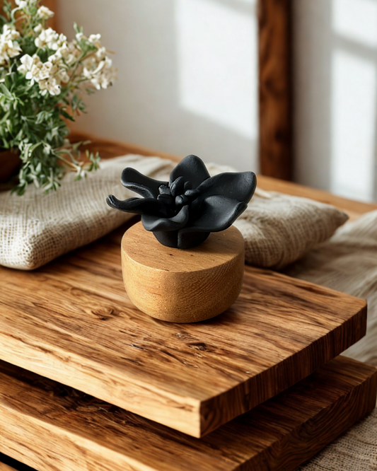 Diffuseur fleur de jasmin noir