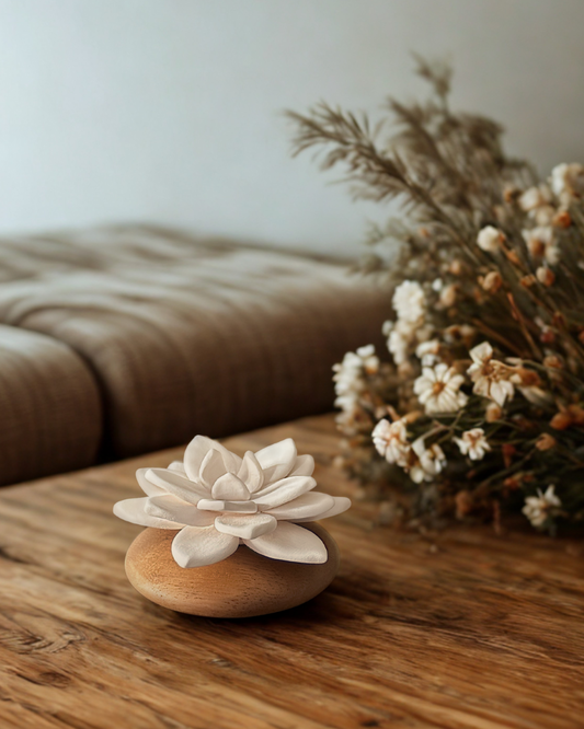 Diffuseur lotus blanc