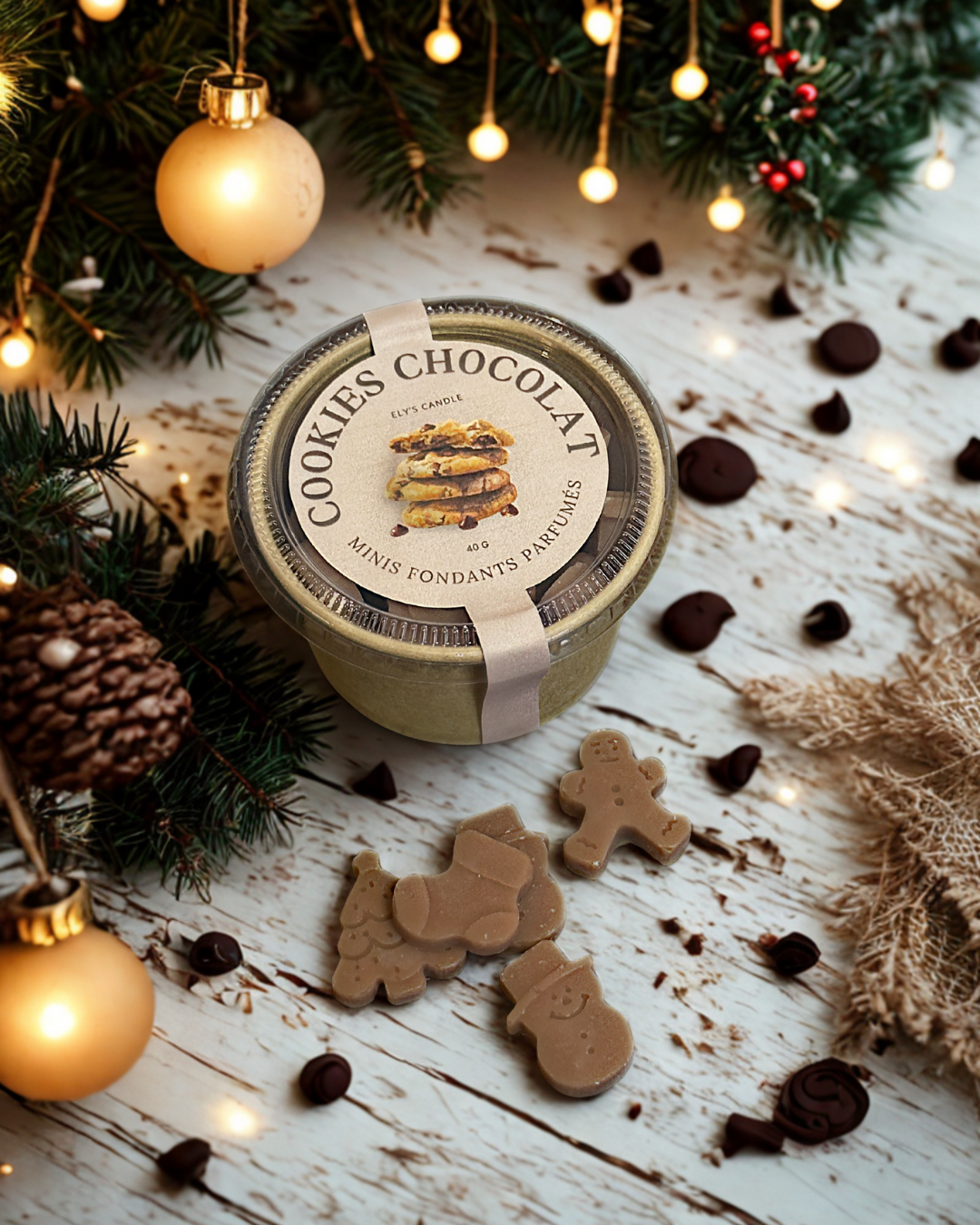 Mini fondants de noël (40g)