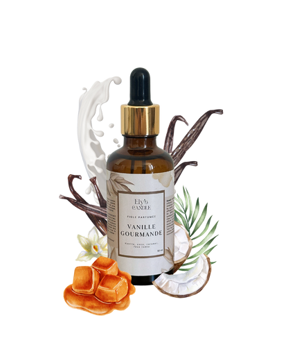 Fiole parfumée - Vanille gourmande