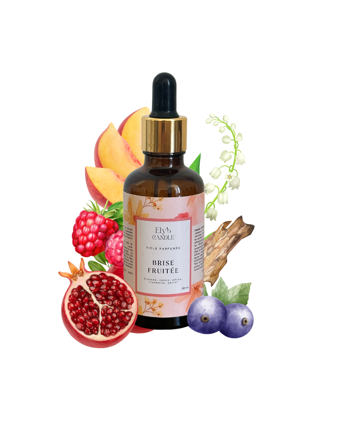 Fiole parfumée - Brise fruitée