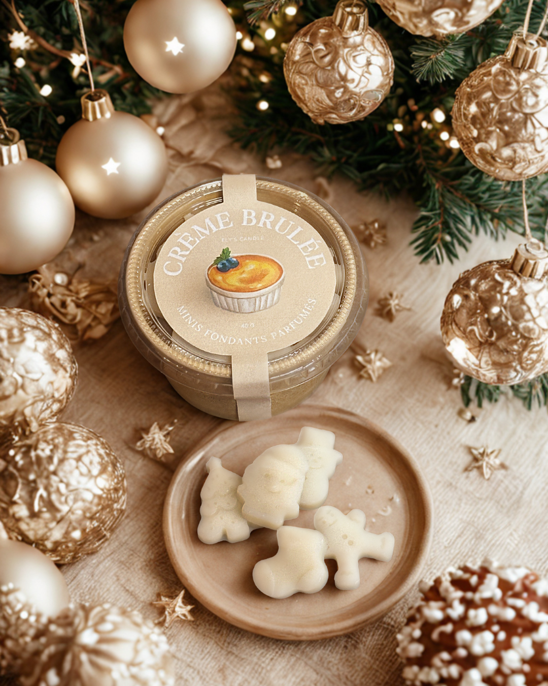 Mini fondants de noël (40g)