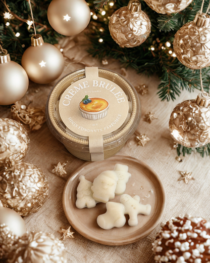 Mini Christmas fondant cakes (40g)