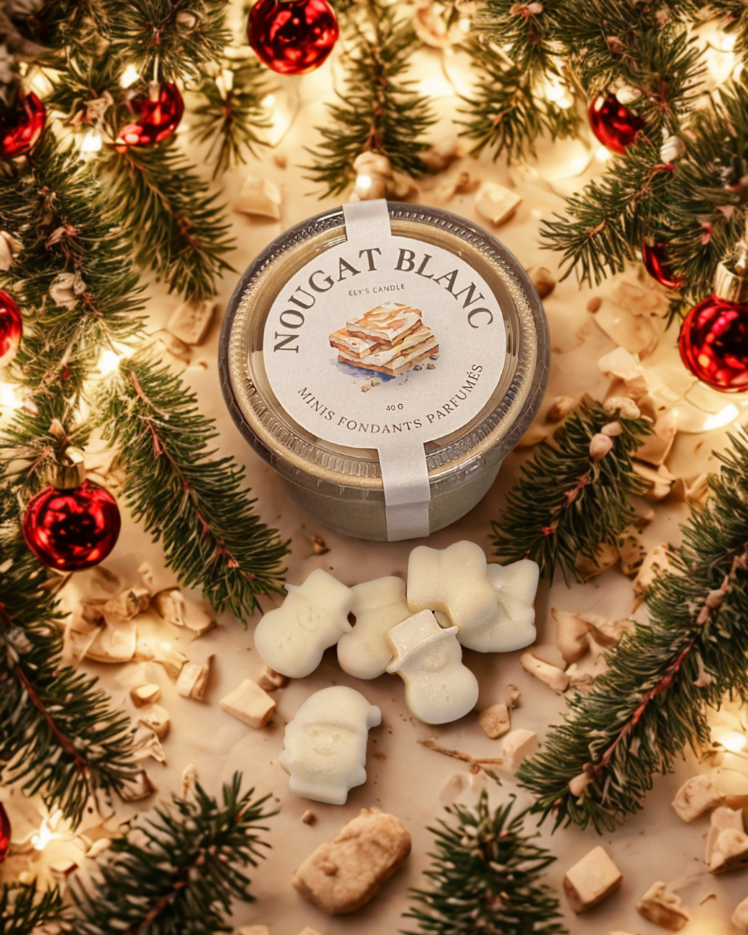 Mini fondants de noël (40g)