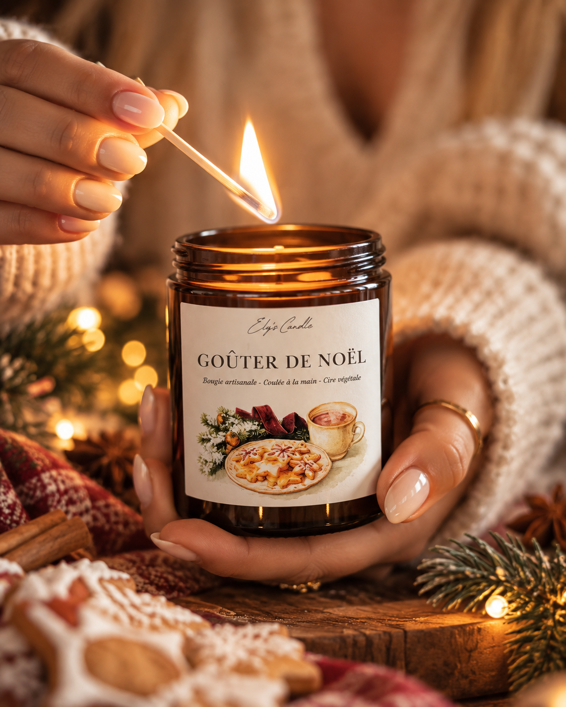 Owl candle - Choice of color