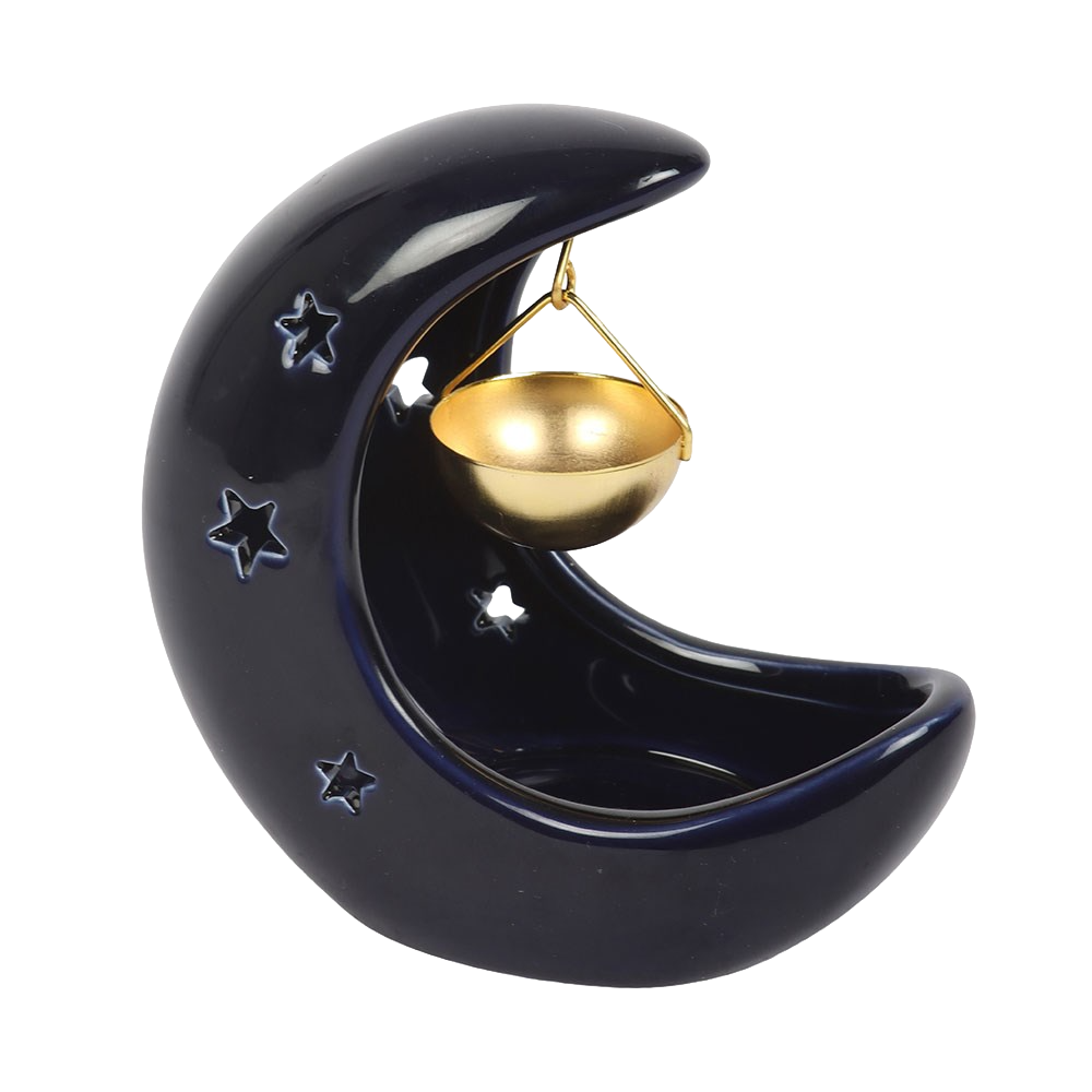 Brûleur lune bleu nuit