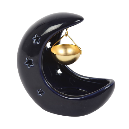 Brûleur lune bleu nuit