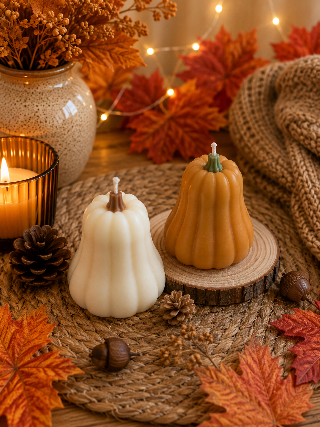 Bougies courges