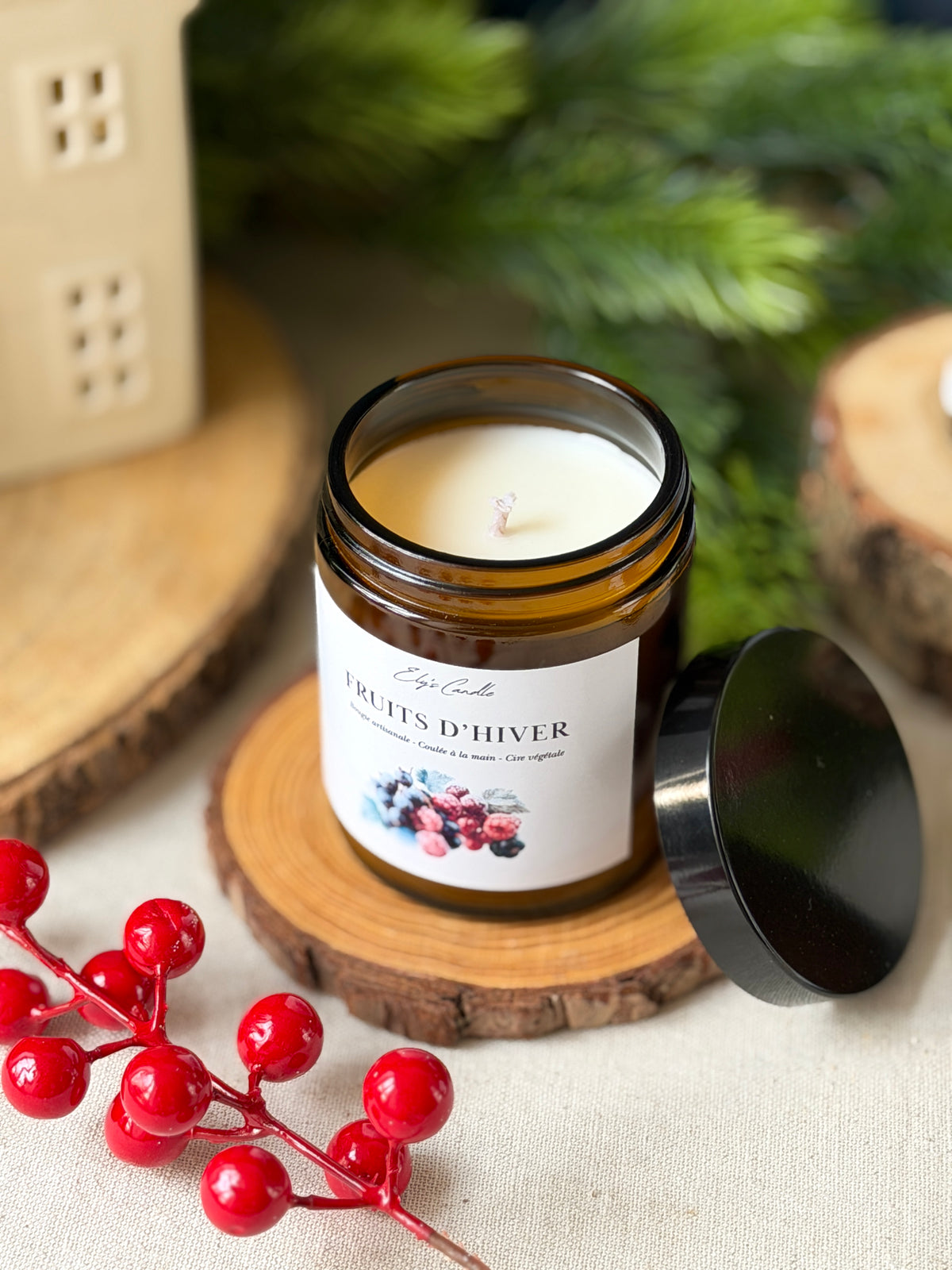 Owl candle - Choice of color