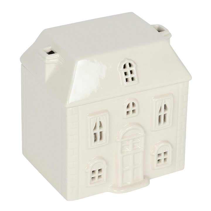 Brûleur maison blanc