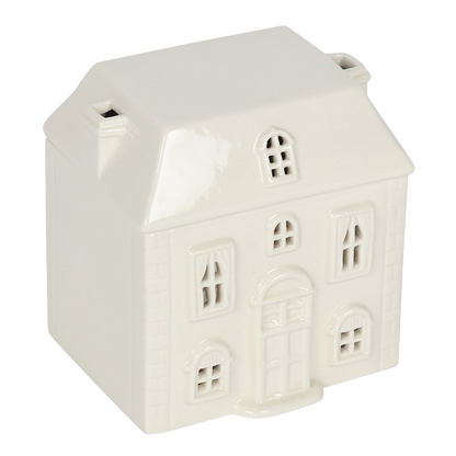 Brûleur maison blanc