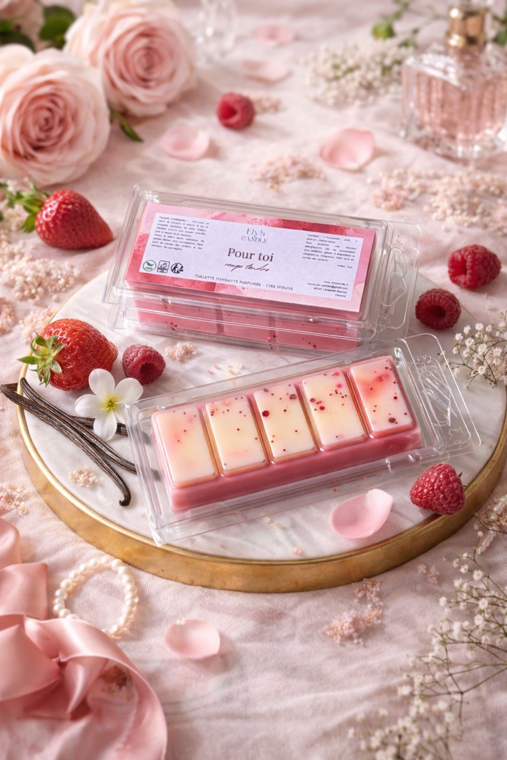 Tablette fondante parfumée "Pour toi"