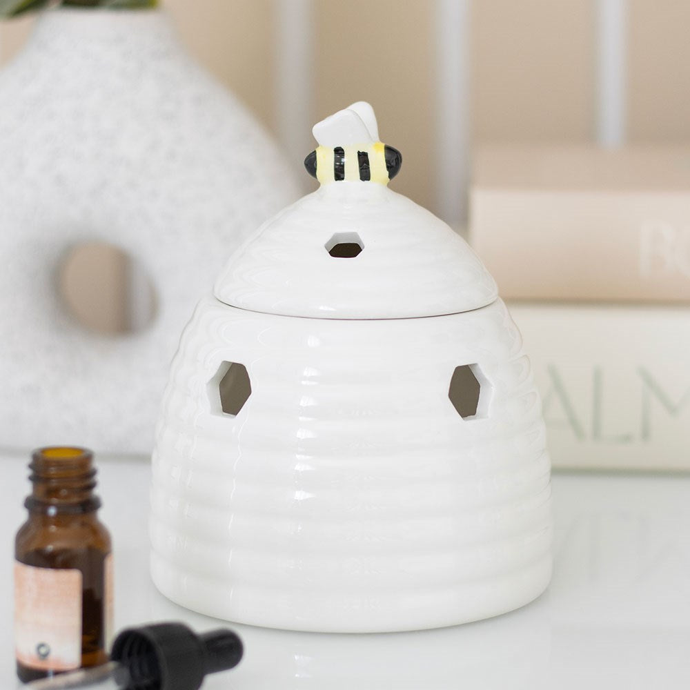 Ceramic beehive burner