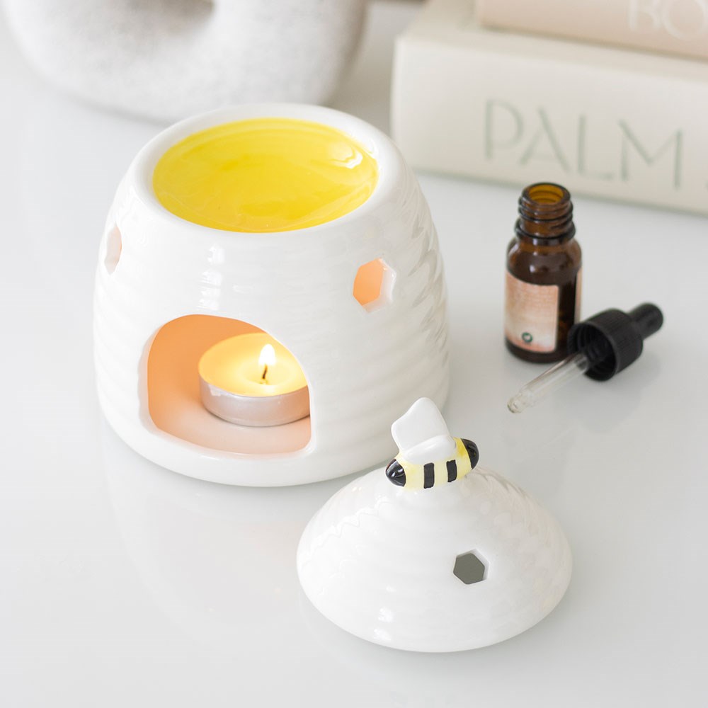 Ceramic beehive burner