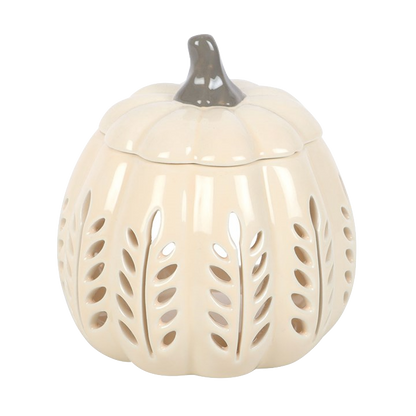 Brûleur citrouille blanc