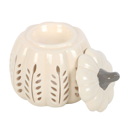 Brûleur citrouille blanc