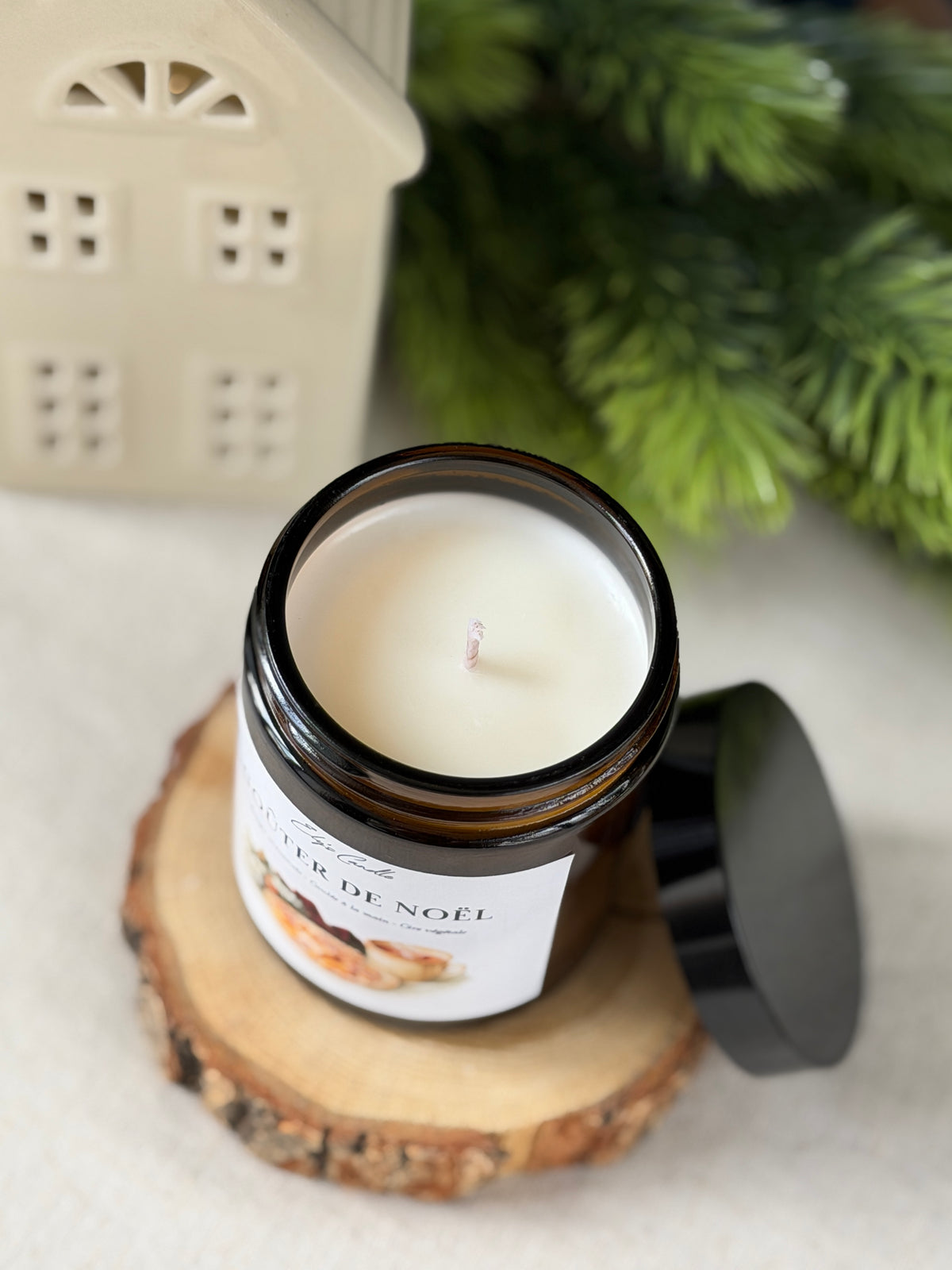 Owl candle - Choice of color