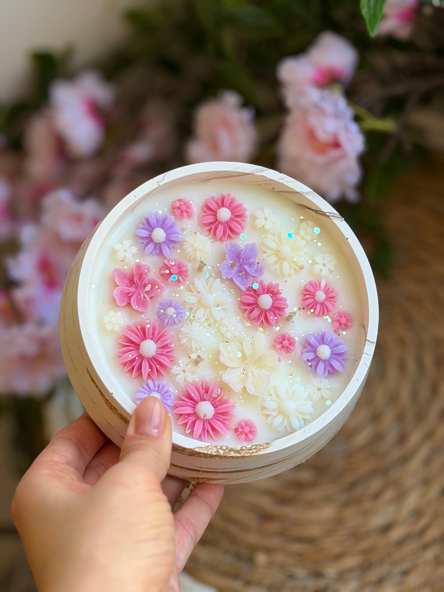 Bougie Jesmonia - Pink marshmallow