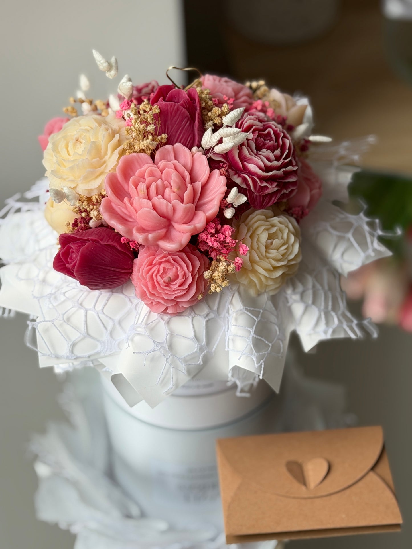 Grand bouquet éternel Sophia