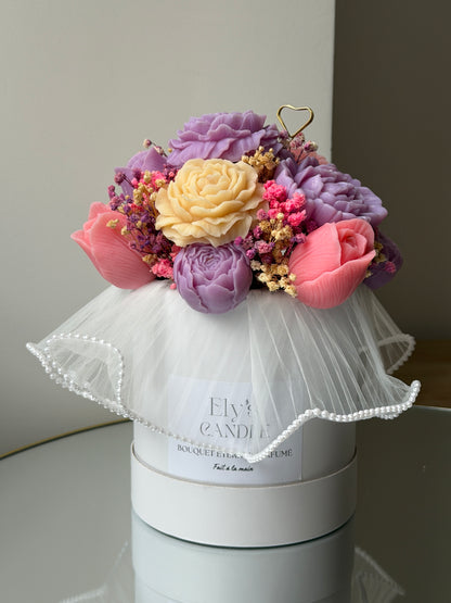 Grand bouquet éternel Daphné