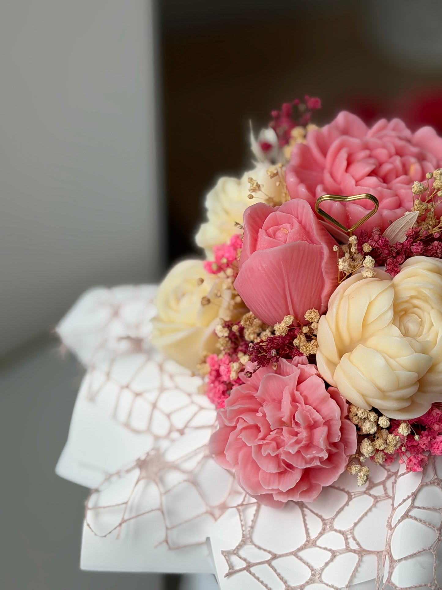 Grand bouquet éternel Léna