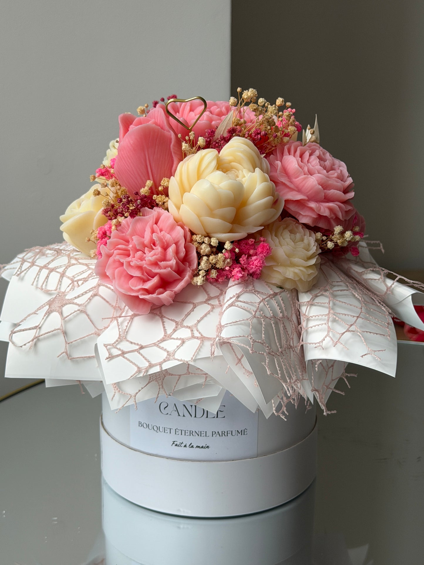 Grand bouquet éternel Léna