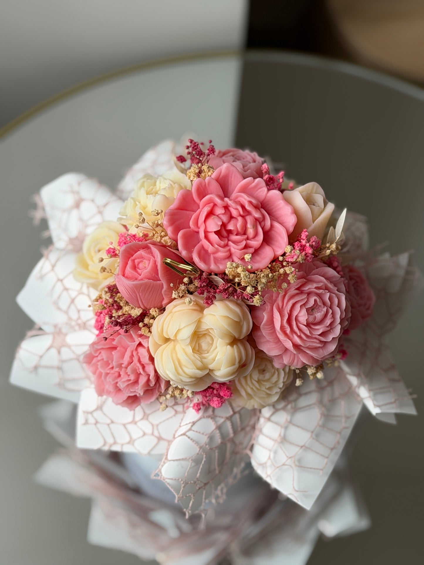 Grand bouquet éternel Léna