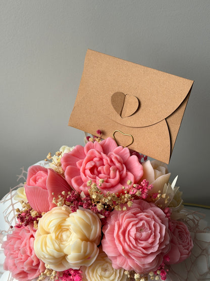 Grand bouquet éternel Léna