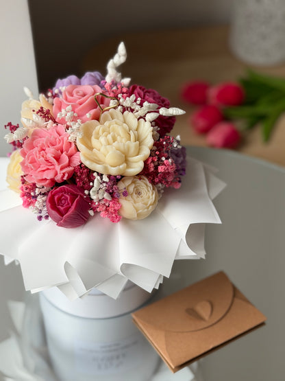 Grand bouquet éternel sur mesure