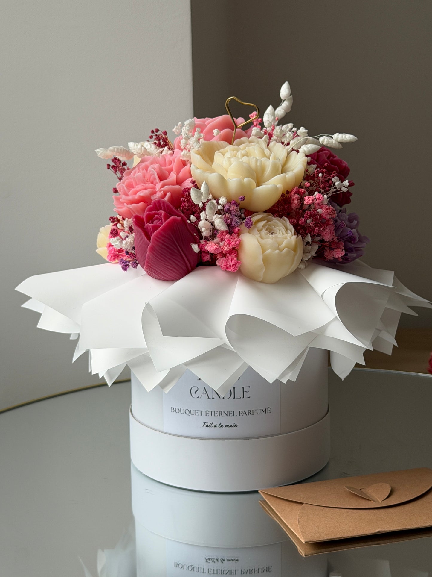 Grand bouquet éternel Emmy