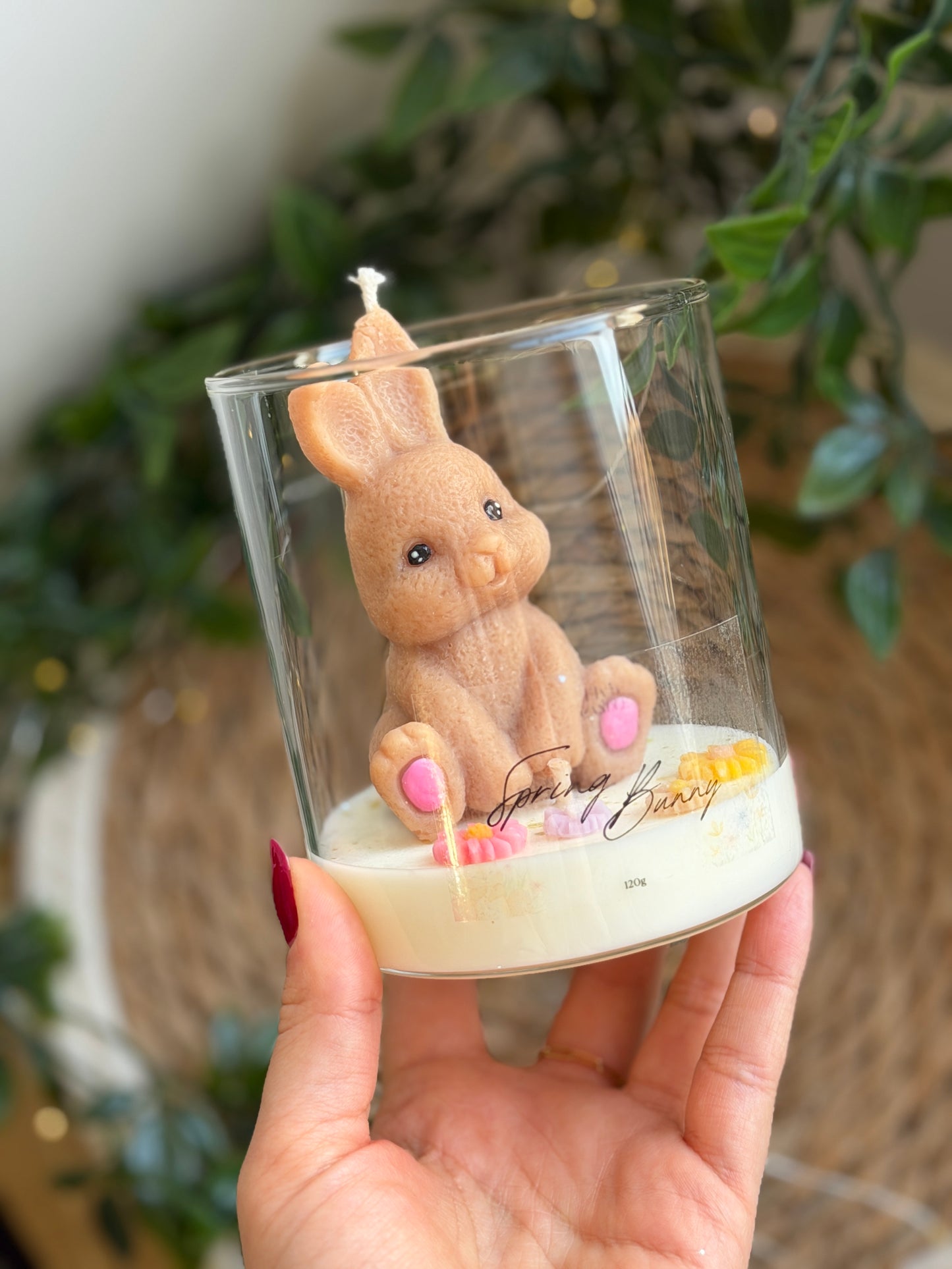 Bougie Spring bunny