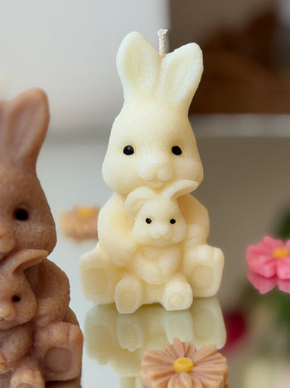 Bougie maman lapin