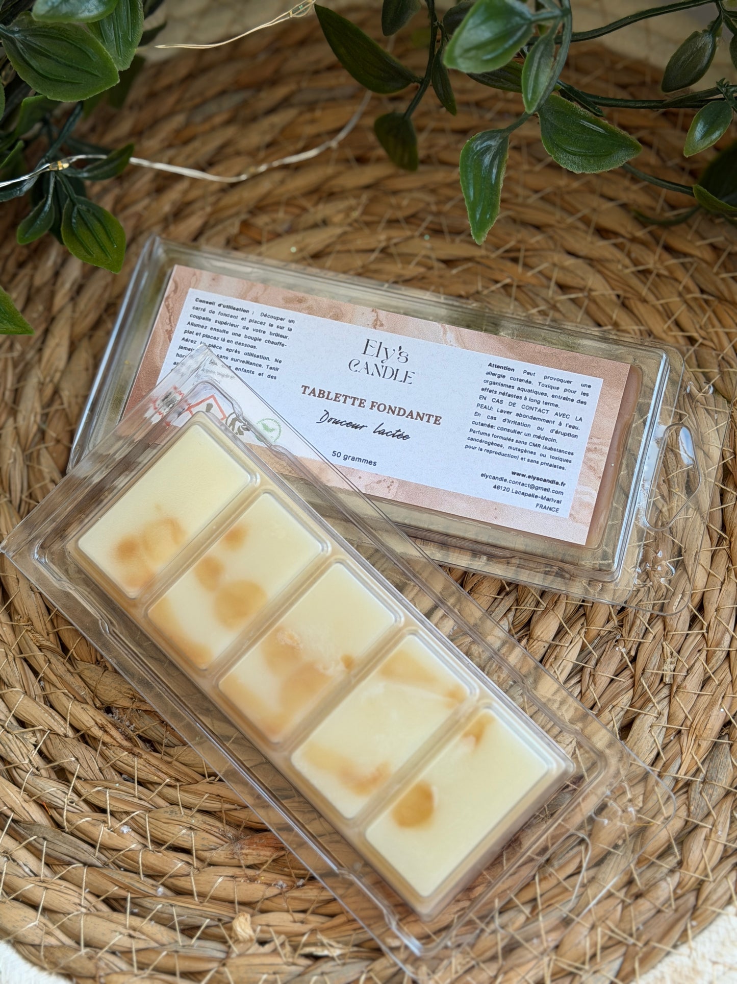 Tablette fondante parfumée - Parfum au choix