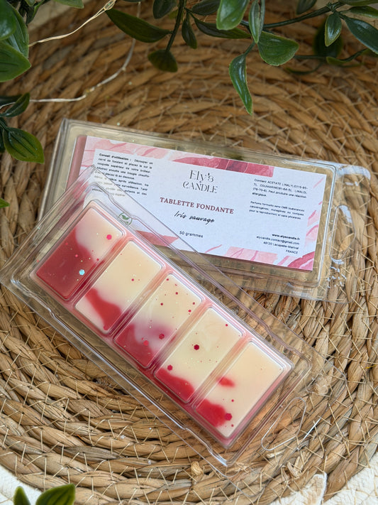 Tablette fondante parfumée - Parfum au choix