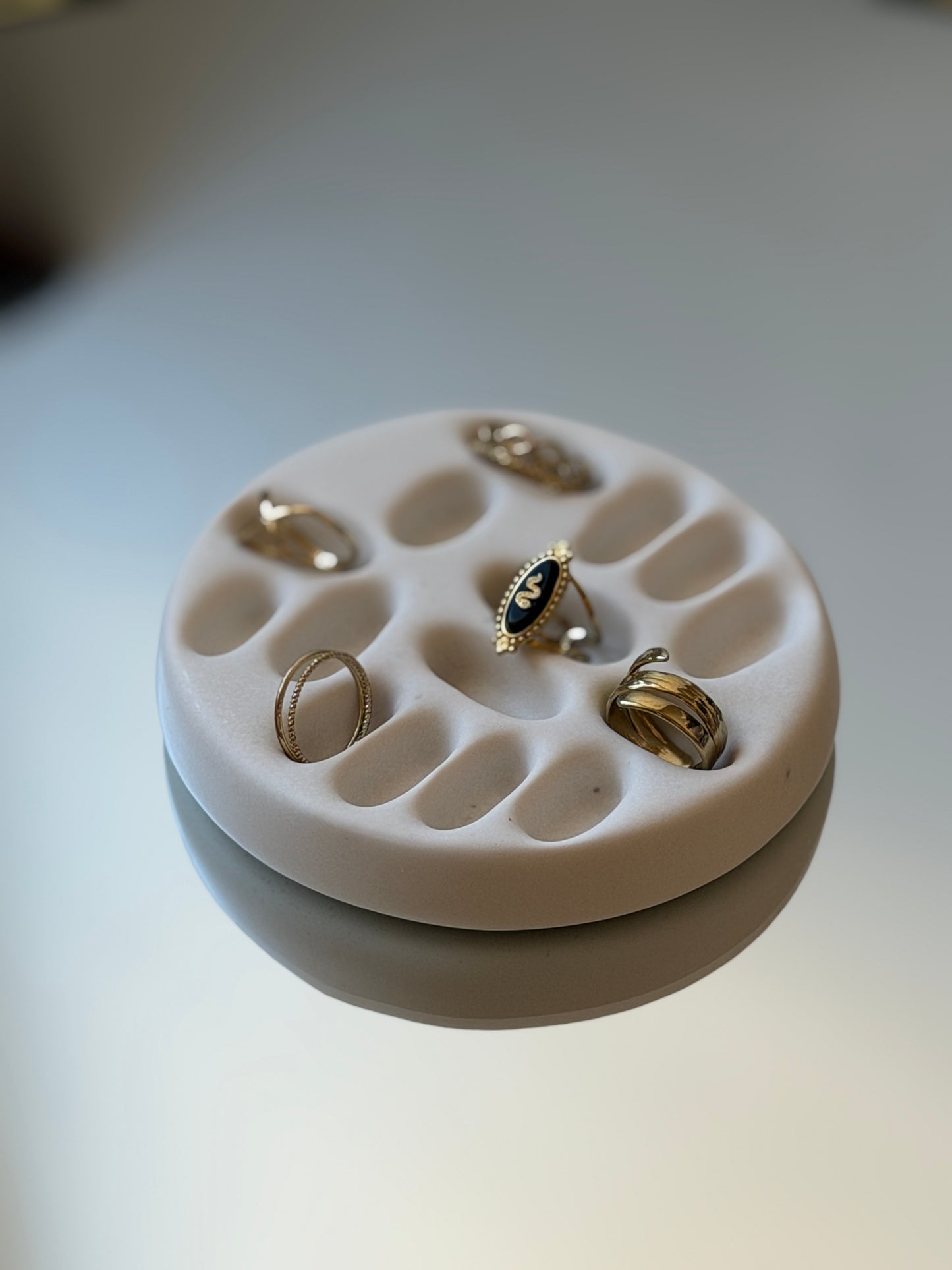 Support bagues fait main