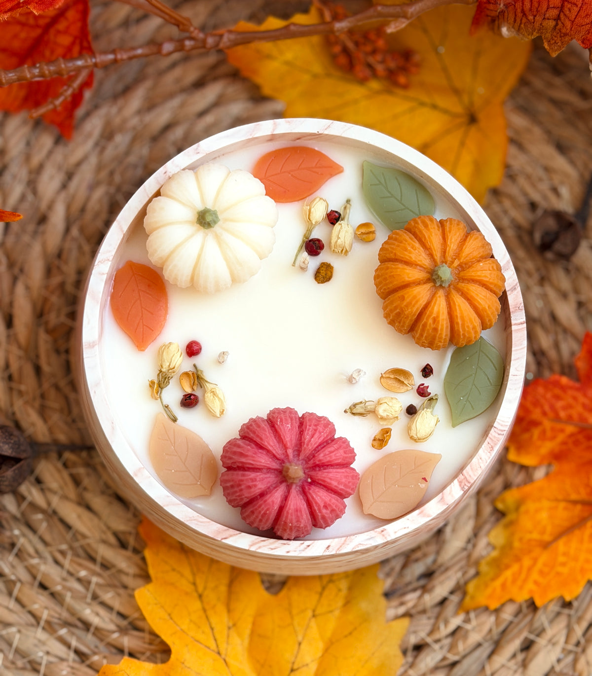 Bougie Jesmonia automne - Golden Leaves