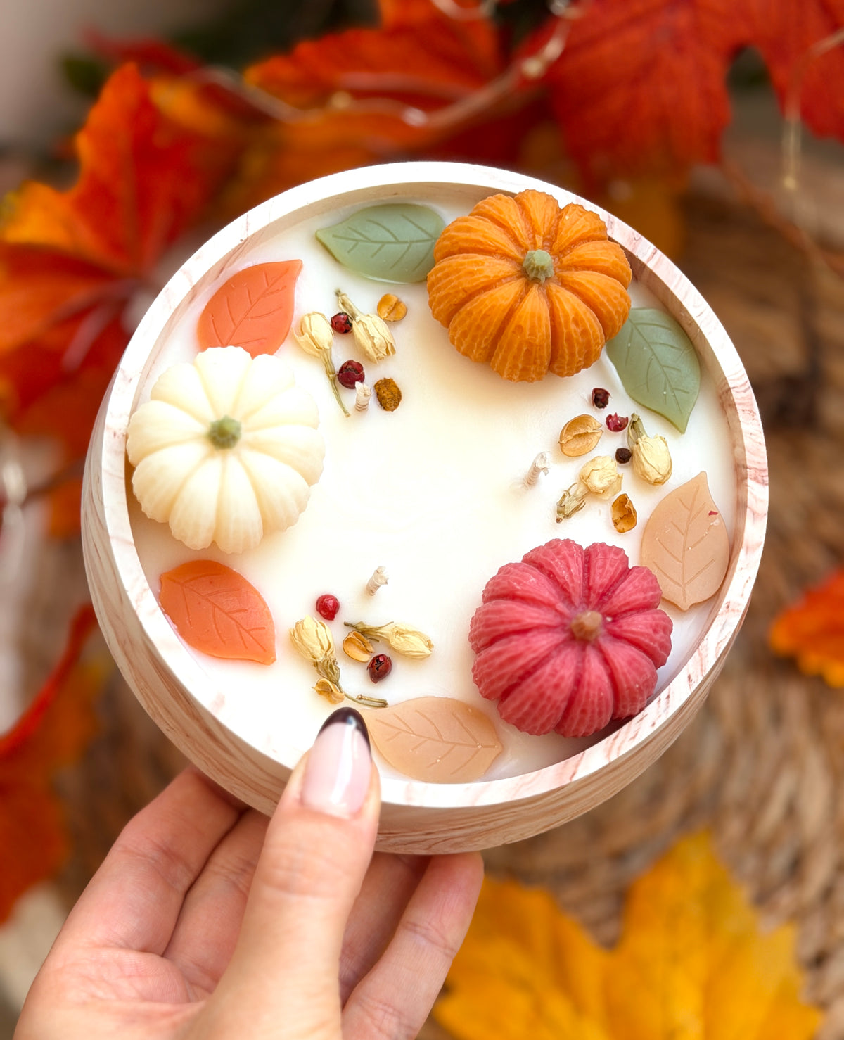 Bougie Jesmonia automne - Golden Leaves